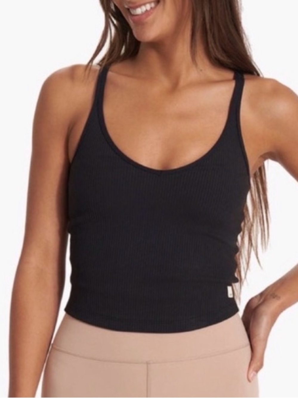 Vuori rib crop tank XS